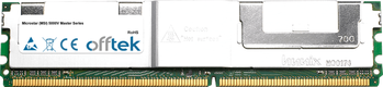 5000V Master Serie 8GB Satz (2x4GB Module) - 240 Pin 1.8v DDR2 PC2-5300 ECC FB Dimm