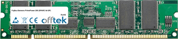 PrimePower 200 (SPARC 64 GP) 4GB Satz (4x1GB Module) - 168 Pin 3.3v PC133 ECC Registered SDRAM Dimm