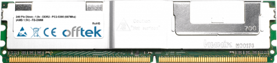  240 Pin Dimm - 1.8v - DDR2 - PC2-5300 (667Mhz) (AMB 1.5V) - FB-DIMM 2GB Modul