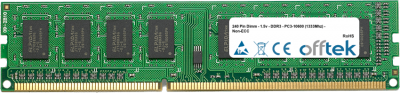 240 Pin Dimm - 1.5v - DDR3 - PC3-10600 (1333Mhz) - Non-ECC 2GB Modul