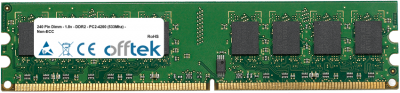  240 Pin Dimm - 1.8v - DDR2 - PC2-4200 (533Mhz) - Non-ECC 1GB Modul (64x8)