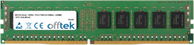  288 Pin Dimm - DDR4 - PC4-17000 (2133Mhz) - UDIMM - ECC Ungepuffert 8GB Modul