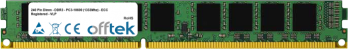  240 Pin Dimm - DDR3 - PC3-10600 (1333Mhz) - ECC Registriert - VLP 8GB Modul