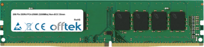  288 Pin DDR4 PC4-25600 (3200Mhz) Non-ECC Dimm 16GB Modul