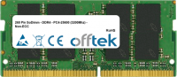  260 Pin SoDimm - DDR4 - PC4-25600 (3200Mhz) - Non-ECC 8GB Modul