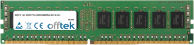  288 Pin 1.2v DDR4 PC4-25600 (3200Mhz) ECC Dimm 16GB Modul