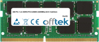  260 Pin 1.2v DDR4 PC4-25600 (3200Mhz) ECC SoDimm 16GB Modul