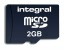 Integral Transflash/Micro SD Karte (Mit Adapter) 2GB Karte