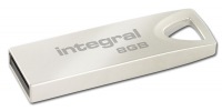 Integral Metal ARC USB 2.0 Flash Laufwerk 8GB