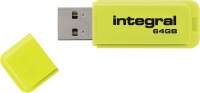 Integral Neon USB Laufwerk 64GB Laufwerk (Yellow)