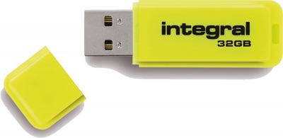 Integral Neon USB Laufwerk 32GB Laufwerk (Yellow)