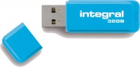 Integral Neon USB Laufwerk 32GB Laufwerk (Blue)