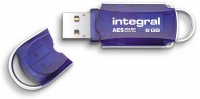 Integral Courier Laufwerk Verschlüsselt USB - (FIPS 197) 8GB Laufwerk