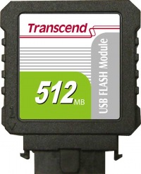 Transcend IDE Industrial USB Vertikal 512MB Modul